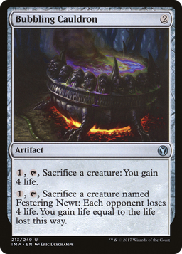 Bubbling Cauldron (IMA-213) - Iconic Masters Foil