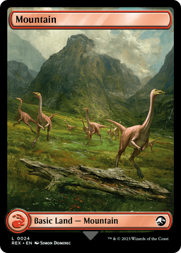Mountain (REX-024) - Jurassic World Collection Foil