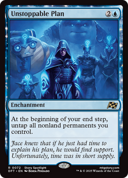 Unstoppable Plan (DFT-072) - Aetherdrift: (enchantment)