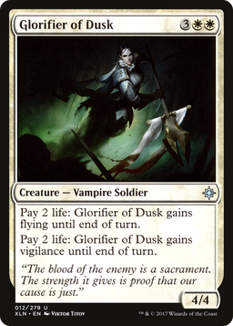 Glorifier of Dusk (XLN-012) - Ixalan Foil