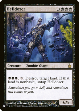 Helldozer (LIST-88/306) - The List