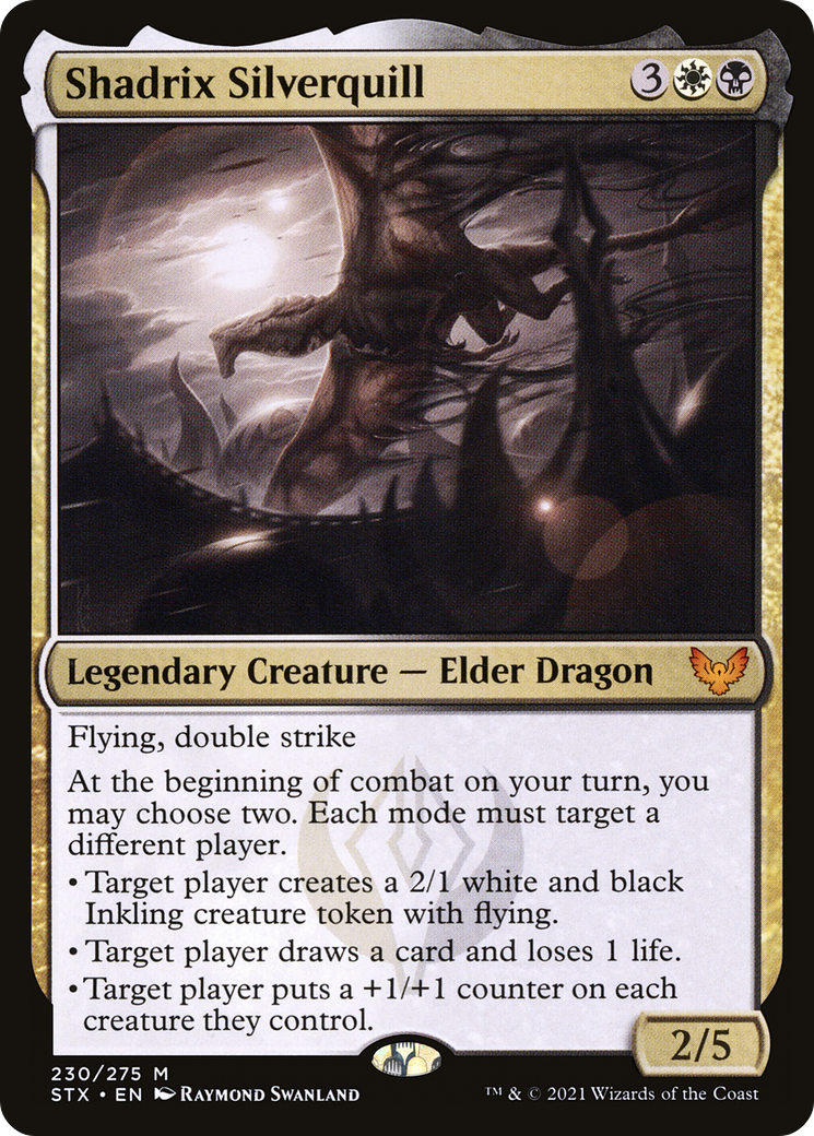 Shadrix Silverquill (STX-230) - Strixhaven: School of Mages