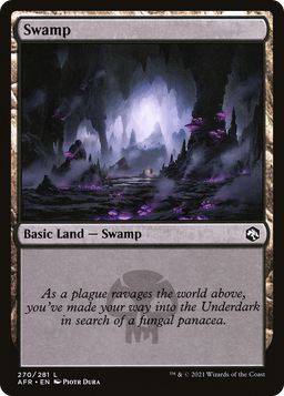 Swamp (270) (AFR-270) - Adventures in the Forgotten Realms Foil