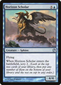 Horizon Scholar (THS-051) - Theros Foil