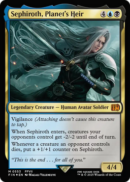 Sephiroth, Planet's Heir (FIN-553) - FINAL FANTASY Foil