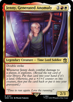 Jenny, Generated Anomaly (WHO-137) - Doctor Who Foil