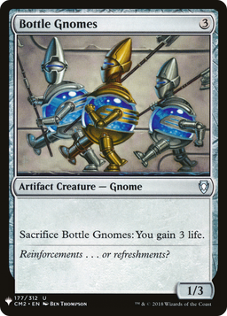 Bottle Gnomes (CM2) (LIST-177) - The List