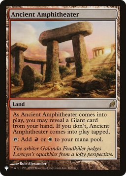 Ancient Amphitheater (LIST-LRW-266) - The List