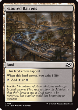 Scoured Barrens (DFT-263) - Aetherdrift Foil