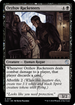 Orzhov Racketeers (CLU-117) - Ravnica: Clue Edition