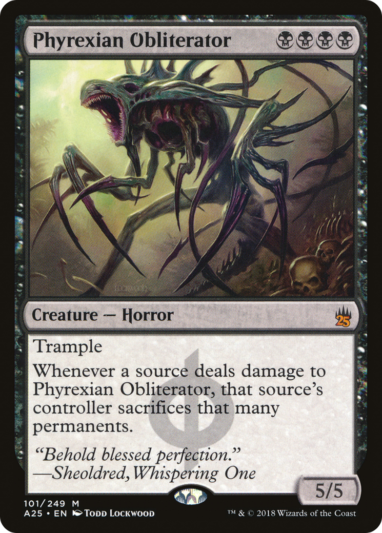 Phyrexian Obliterator (A25-101) - Masters 25 Foil