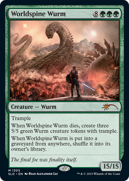 Worldspine Wurm (SLD-1305) - Secret Lair Drop