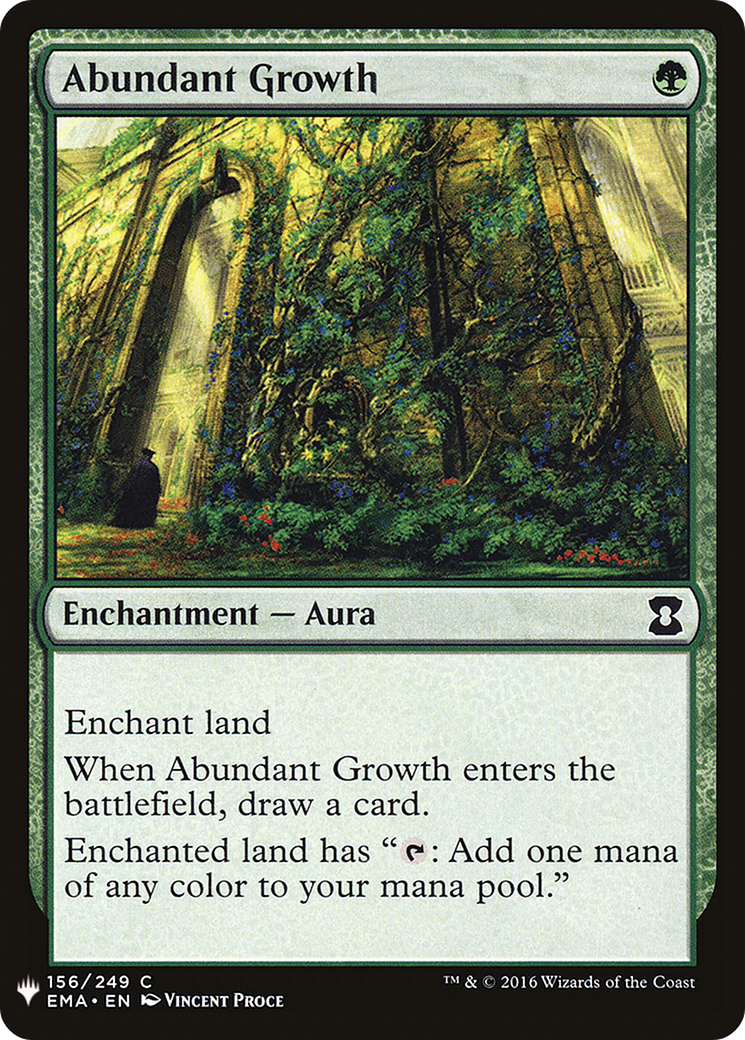 Abundant Growth (LIST-EMA-156) - The List