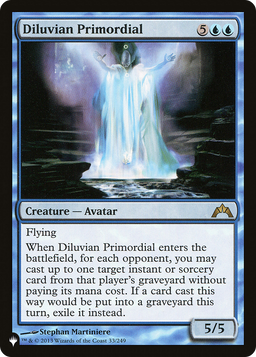 Diluvian Primordial (LIST-033) - The List