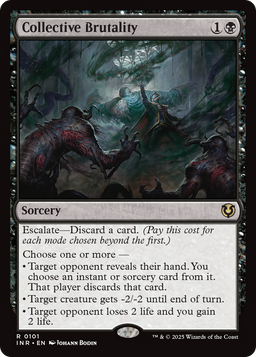 Collective Brutality (INR-101) - Innistrad Remastered Foil