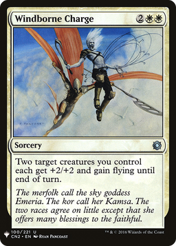 Windborne Charge (LIST-100) - The List