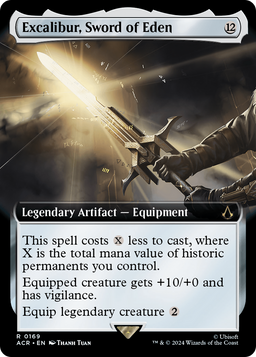 Excalibur, Sword of Eden (Extended Art) (ACR-169) - Assassin's Creed: (Extended Art) Foil