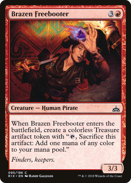 Brazen Freebooter (RIX-095) - Rivals of Ixalan