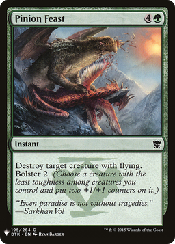 Pinion Feast (LIST-DTK-195) - The List