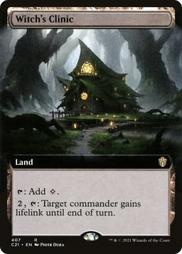 Witch's Clinic (Extended Art) (C21-407) - Commander 2021: (Extended Art)