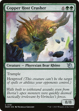Copper Host Crusher (MOM-181) - March of the Machine Foil