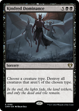 Kindred Dominance (CMM-169) - Commander Masters Foil