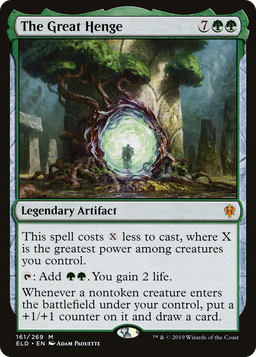 The Great Henge (ELD-161) - Throne of Eldraine Foil