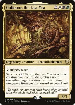 Colfenor, the Last Yew (CMR-274) - Commander Legends