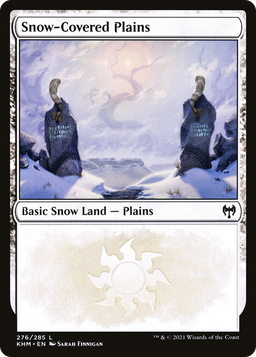 Snow-Covered Plains (276) (KHM-276) - Kaldheim: (snow) Foil