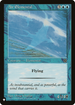 Air Elemental (LIST-P02-31) - The List