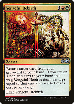 Vengeful Rebirth (UMA-209) - Ultimate Masters Foil
