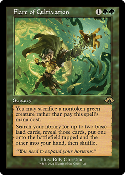 Flare of Cultivation (Retro Frame) (MH3-425) - Modern Horizons 3 Foil