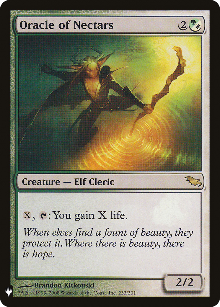 Oracle of Nectars (LIST-233) - The List