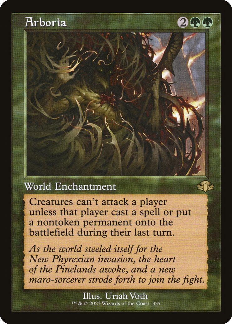 Arboria (Retro Frame) (DMR-335) - Dominaria Remastered Foil