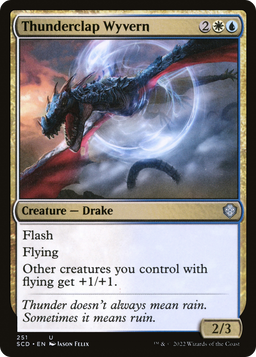 Thunderclap Wyvern (SCD-251) - Starter Commander Decks