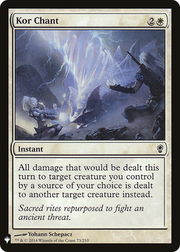 Kor Chant (LIST-073) - The List