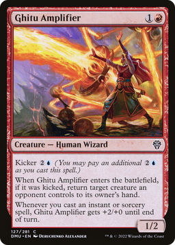 Ghitu Amplifier (DMU-127) - Dominaria United Foil