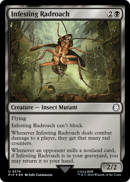 Infesting Radroach (Surge Foil) (PIP-574) - Fallout Foil