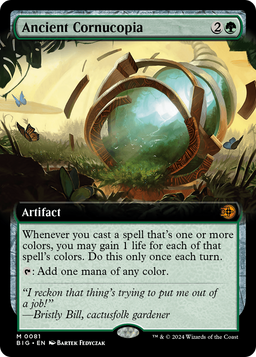 Ancient Cornucopia (Extended Art) (BIG-081) - The Big Score: (Extended Art)