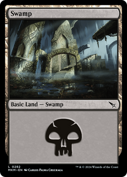 Swamp (0282) (MKM-282) - Murders at Karlov Manor Foil