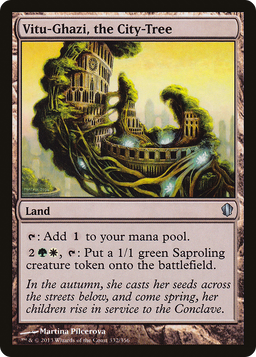 Vitu-Ghazi, the City-Tree (C13-332) - Commander 2013