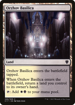 Orzhov Basilica (C17-268) - Commander 2017