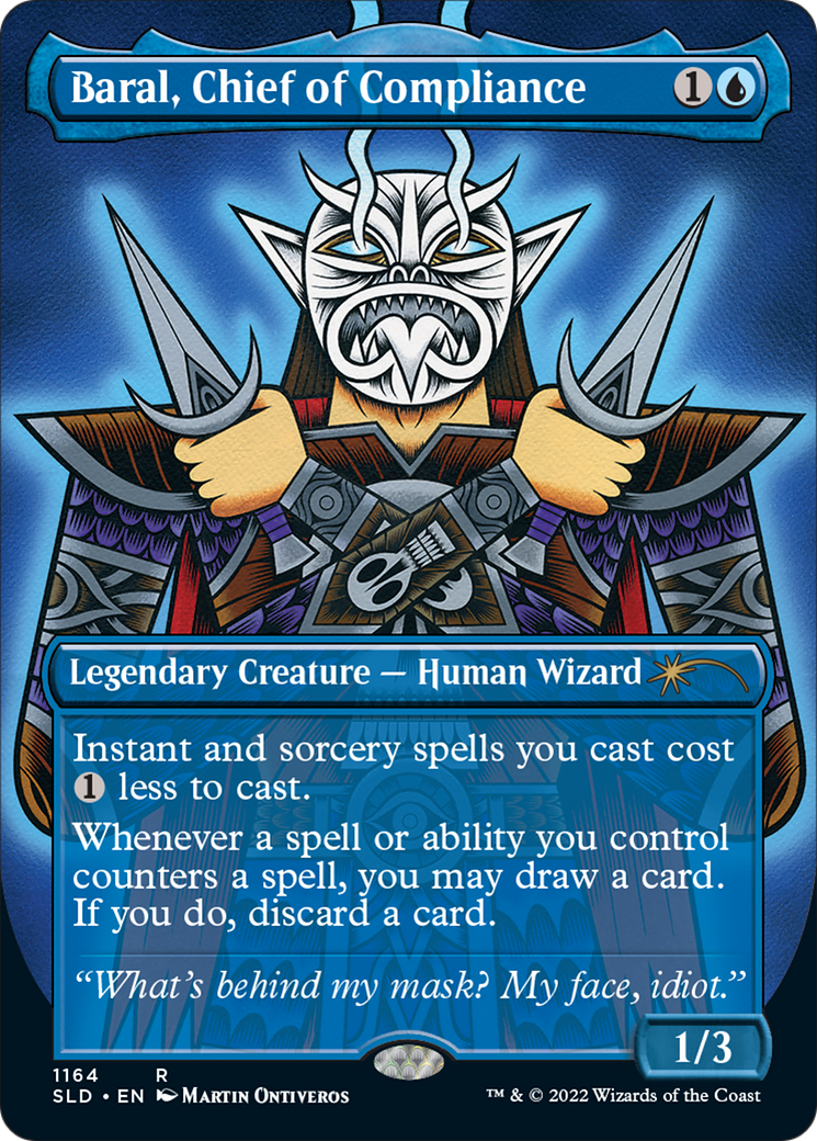 Baral, Chief of Compliance (SLD-1164) - Secret Lair Drop (Borderless) Foil