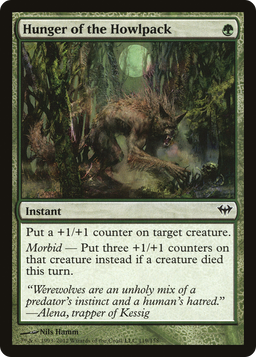 Hunger of the Howlpack (DKA-119) - Dark Ascension Foil