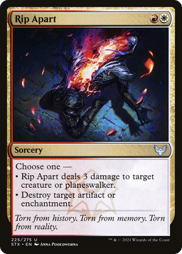 Rip Apart (STX-225) - Strixhaven: School of Mages