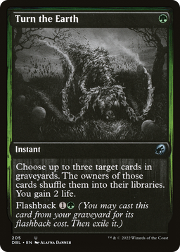 Turn the Earth (DBL-205) - Innistrad: Double Feature Foil