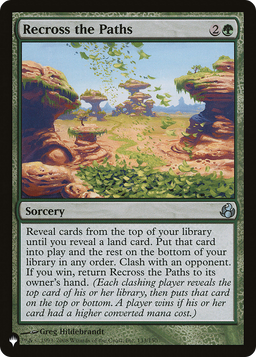 Recross the Paths (LIST-MOR-133) - The List