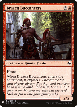 Brazen Buccaneers (LIST-XLN-134) - The List