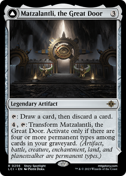 Matzalantli, the Great Door (LCI-256) - The Lost Caverns of Ixalan Foil