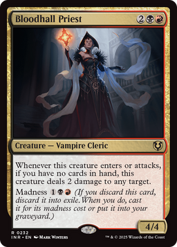 Bloodhall Priest (INR-232) - Innistrad Remastered Foil